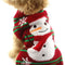 Dog Snow Sweaters Snowman Sweaters Xmas Dog Holiday Sweaters New Year Christmas Sweater Pet Clothes for Small Dog and Cat(Snowman,Xxl)